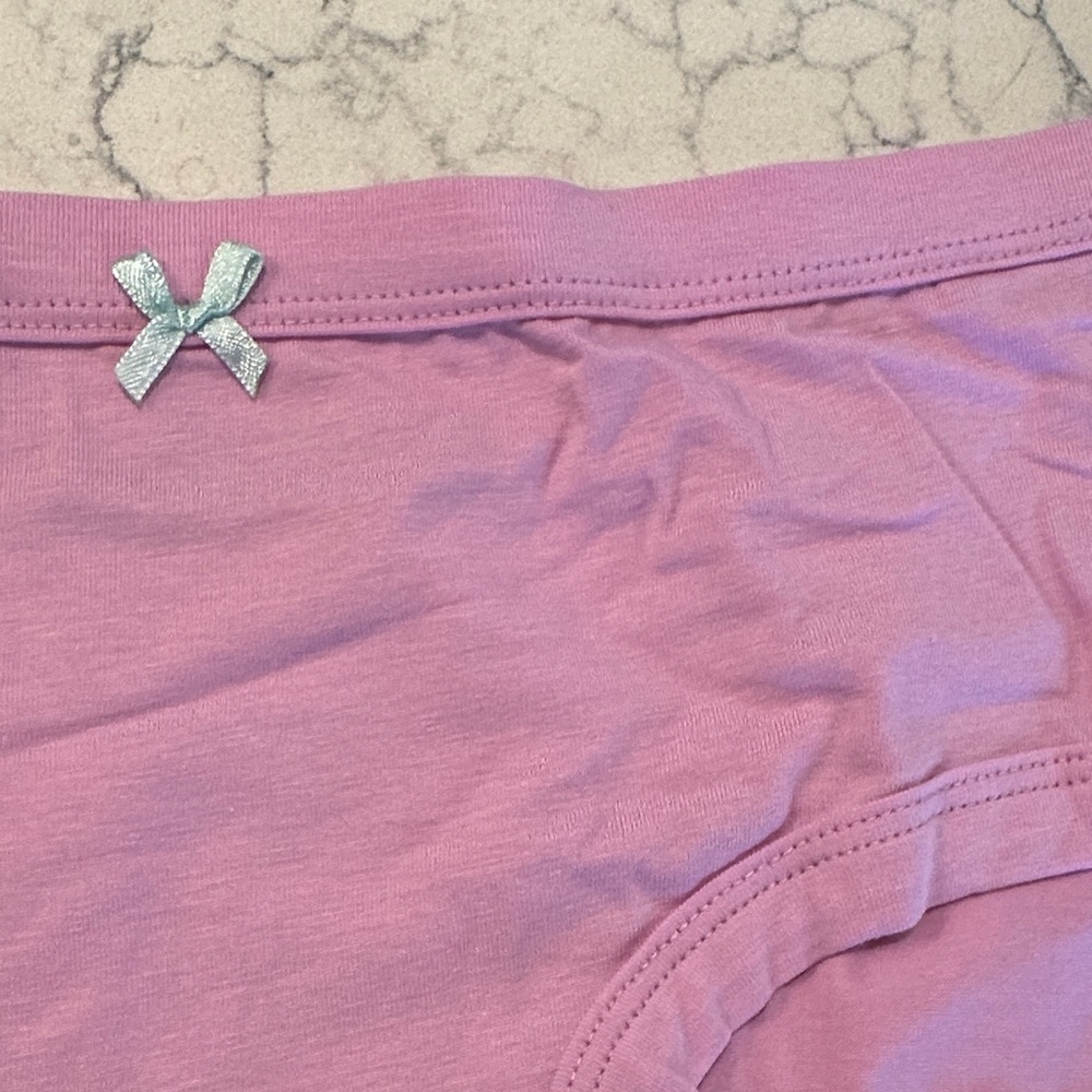 Colorful Leaf Print and Pink Underwear Set of 2 - Picture 3 of 10